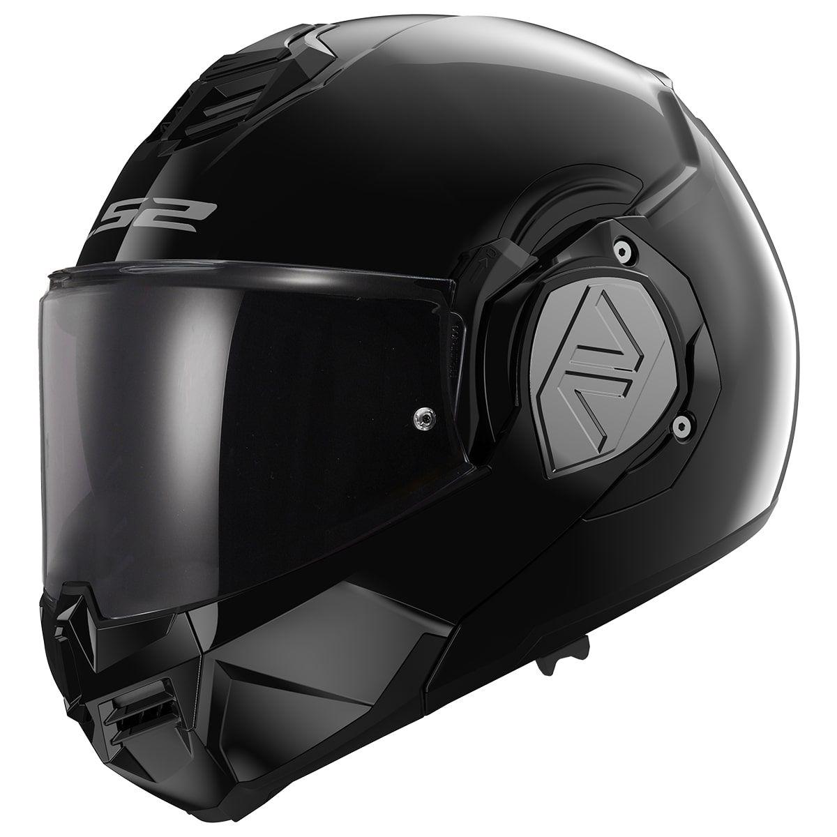 Мотошлем LS2 FF906 Advant Solid S Gloss Black (36834) - фото 2
