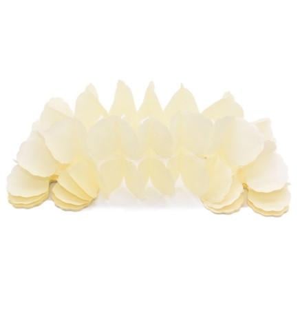 Гірлянда розтяжка паперова 3 м 16x11 см Бежевий (82013/13)