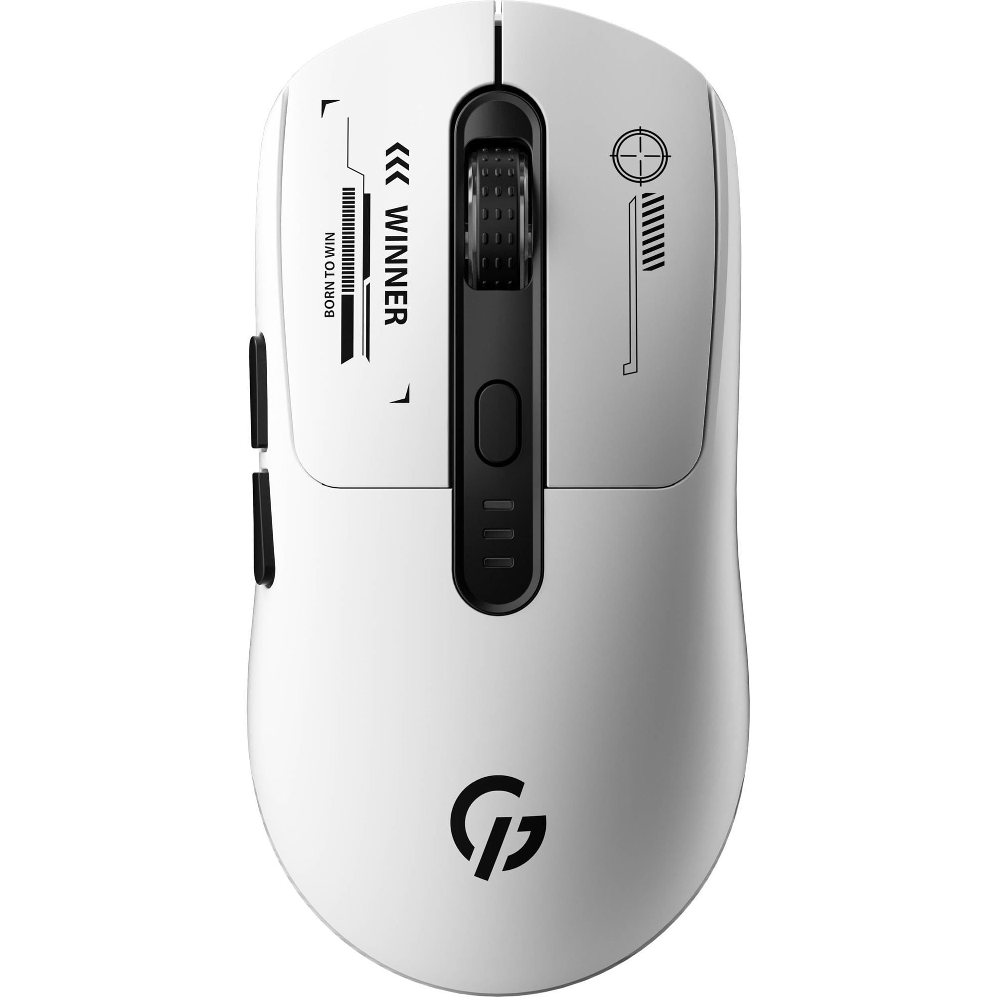 Компьютерная мышка игровая беспроводная GamePro Genesis Winner USB/2,4 ГГц/Bluetooth White (GM079W)