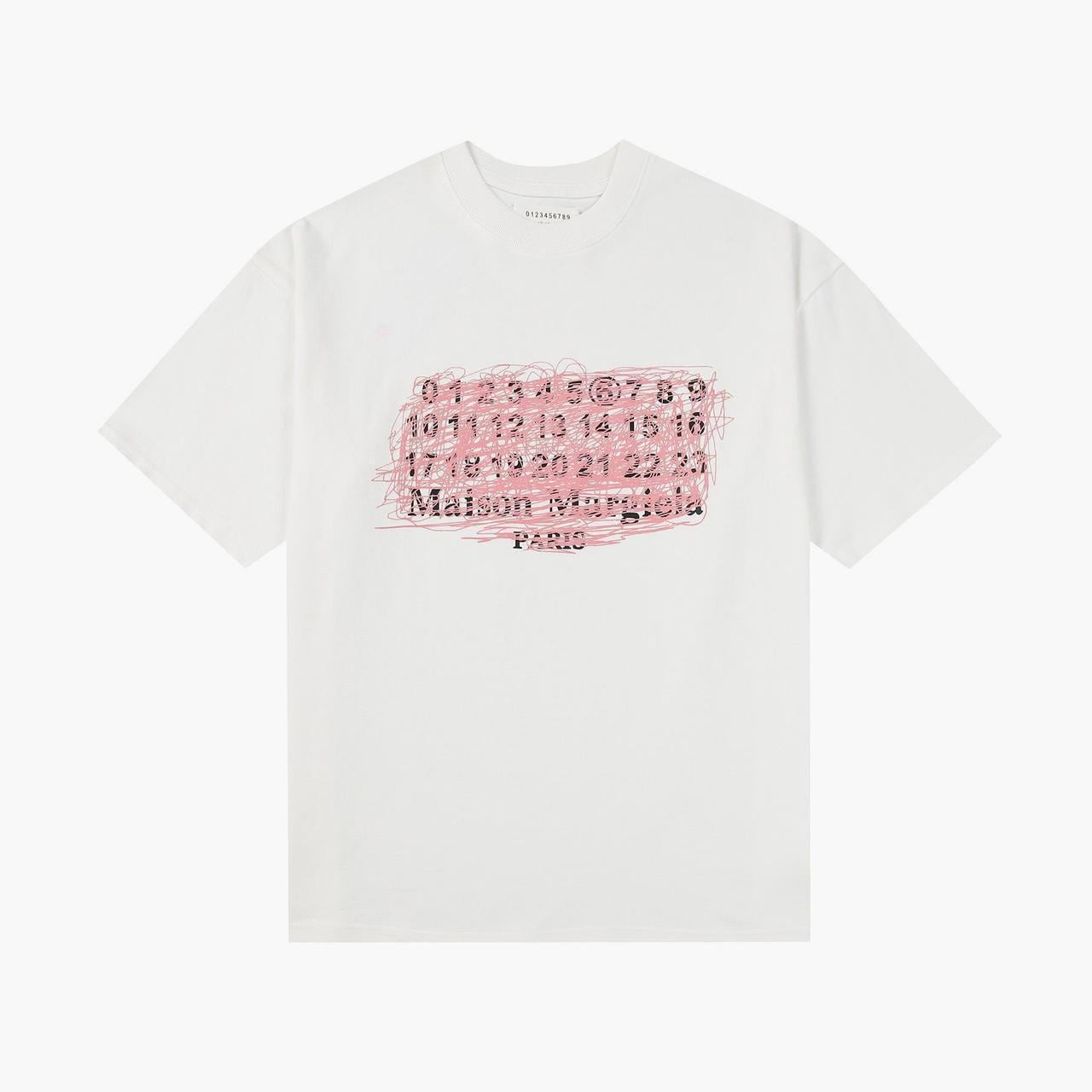Футболка LOYS Maison Margiela з бавовни M Білий/Чорний/Хакі (FT213-M) Футболка LOYS Maison Margiela з бавовни M Білий/Чорний/Хакі (FT213-M)