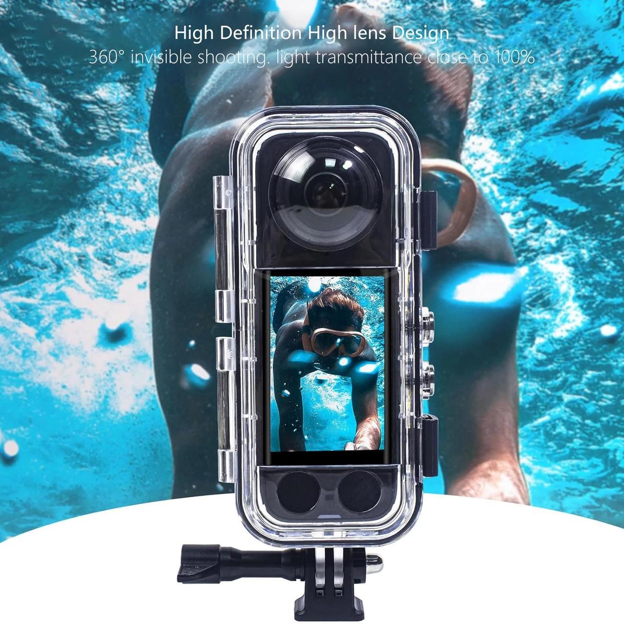 Аквабокс водонепроникний для екшн-камери Insta360 X3 до 40 м - фото 4 Аквабокс водонепроникний для екшн-камери Insta360 X3 до 40 м - фото 4