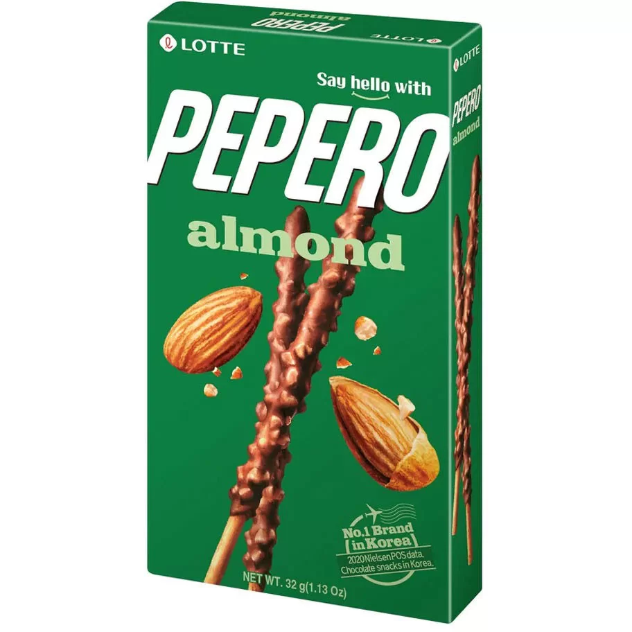 Печенье Lotte Pepero Almond 32 г (frt54hygtrf) Печенье Lotte Pepero Almond 32 г (frt54hygtrf)
