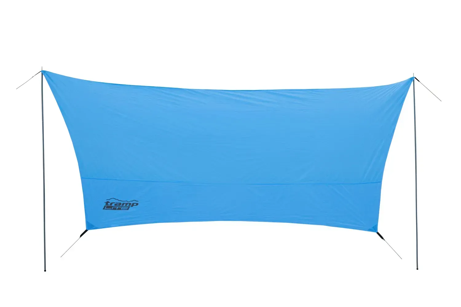 Тент туристический Tramp Lite со стойками от дождя и солнца Green (UTLT-036) - фото 5