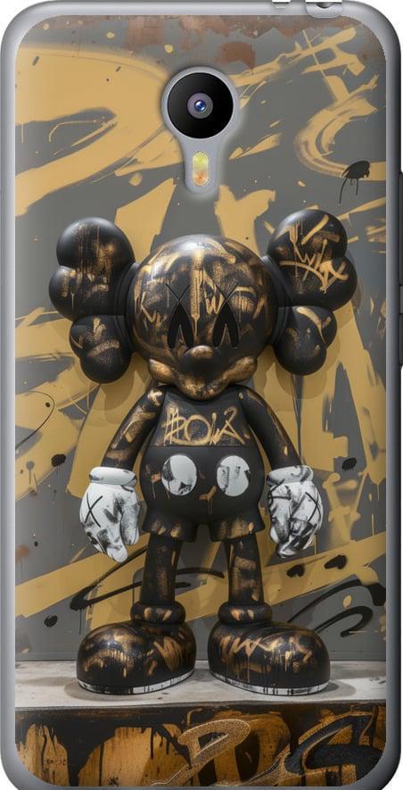 Чехол на Meizu M2 Note Bronze kaws (6097t-94-42517)