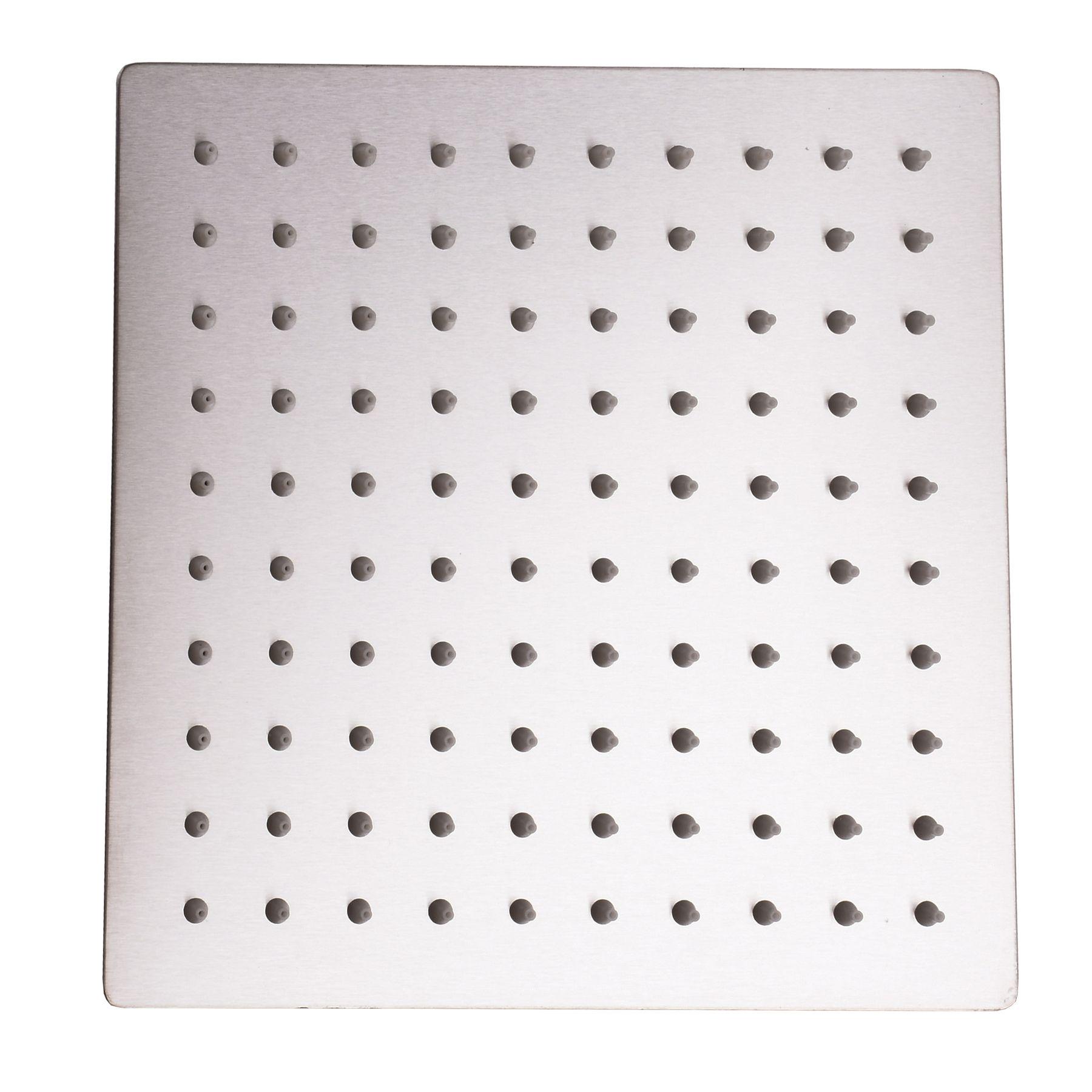 Лейка для верхнего душа Globus Lux ST-0200-Q 000018560 200 мм Сатин (110697)