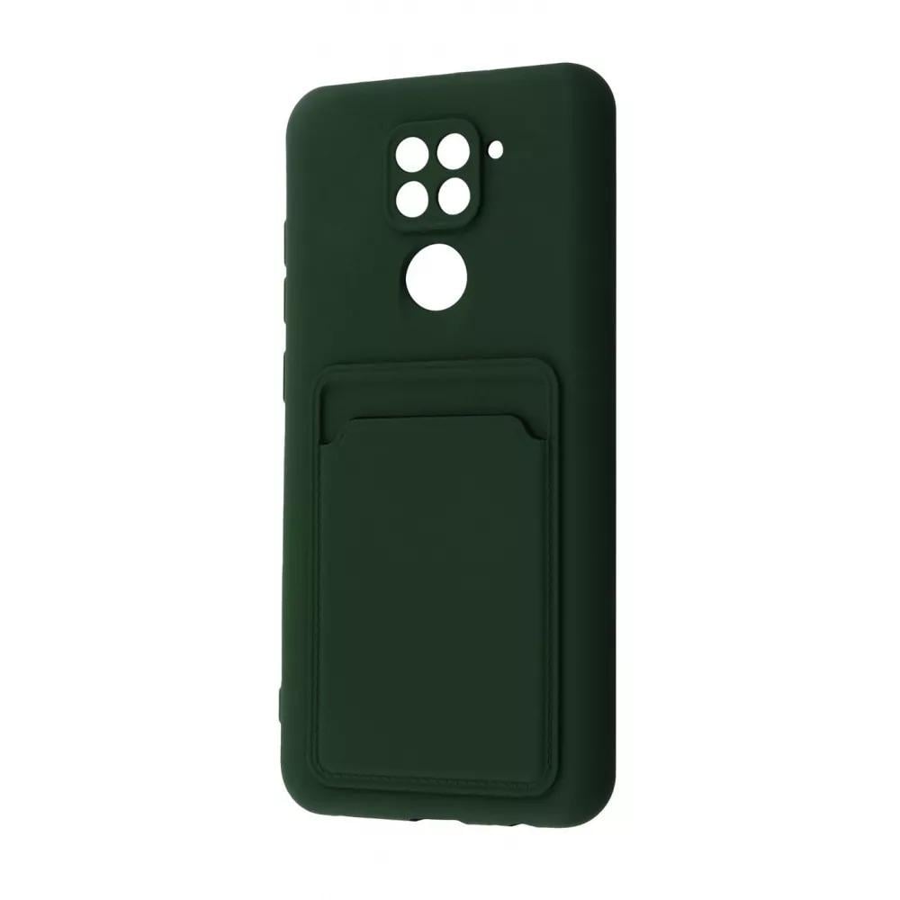 Чехол-накладка для телефона WAVE Colorful Pocket Xiaomi Redmi Note 9 Dark green