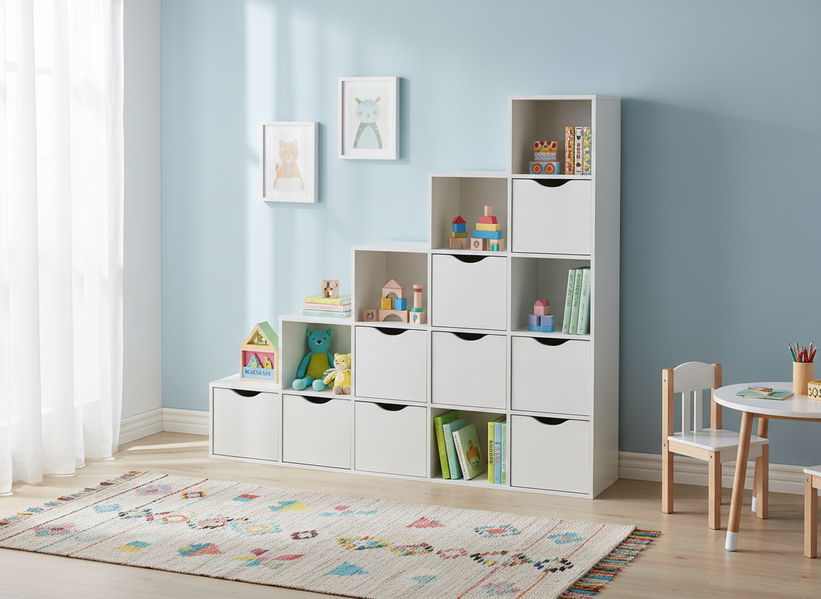 Стеллаж для игрушек и книг на 15 ячеек Gap ST15 White (33382658)