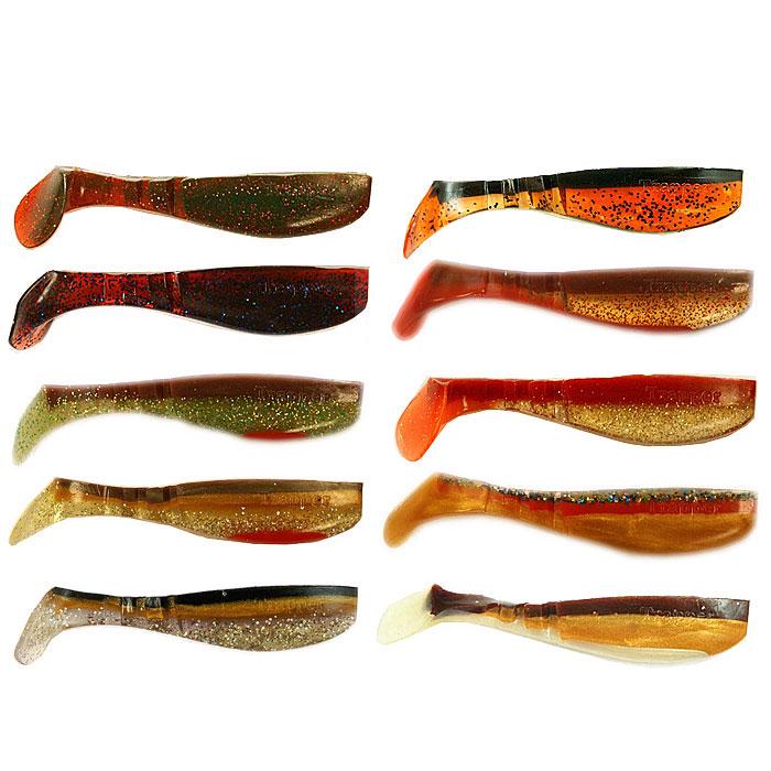 Набір віброхвостів Fox Trapper Assorti №5 силіконових їстівні 8 см 10 шт. (10470)