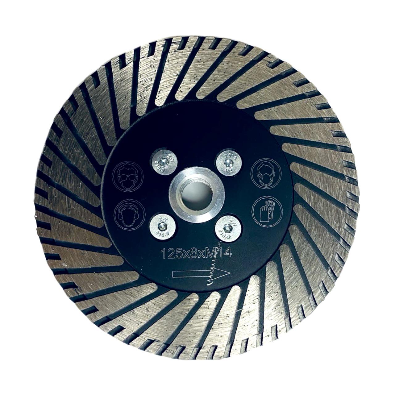 диск Алмазный зачистный 125 мм с фланцем для гранита (29560085)