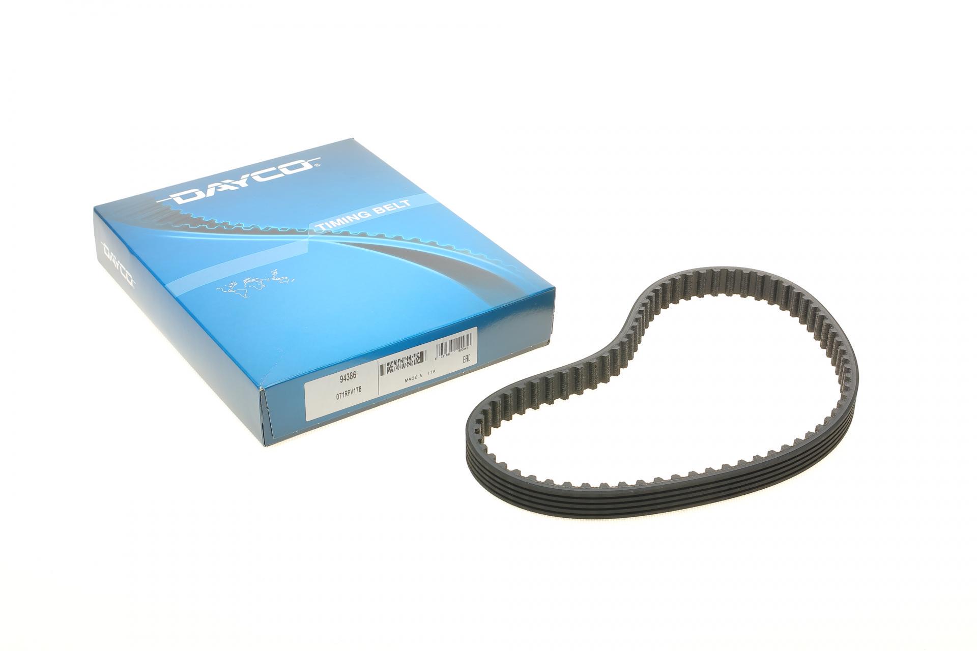 Ремень ГРМ VW Polo 1.3/1.4D 86-94 17.8x71z 94386 DAYCO