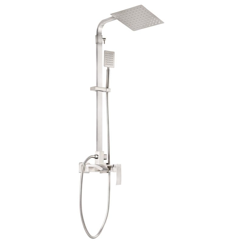 Душевая колонна со смесителем MIXXUS AMA-009-J из нержавеющей стали (MI2819)