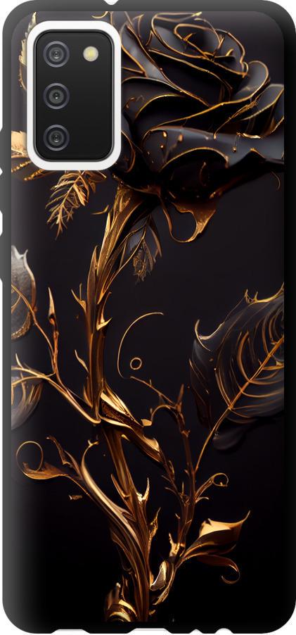Чехол на Samsung Galaxy A02s A025F Роза 3 (5552b-2203-42517)
