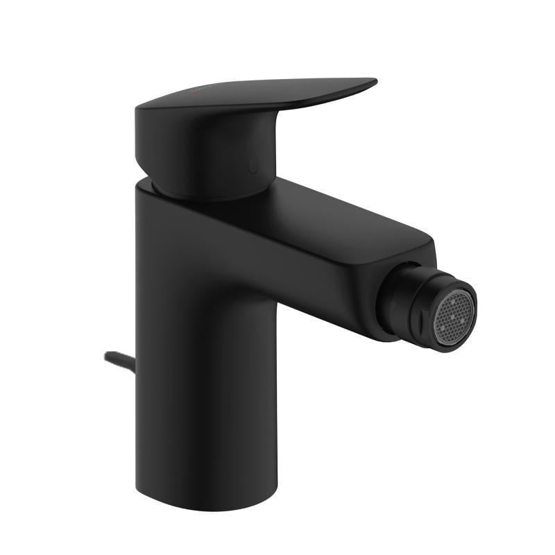 Змішувач Hansgrohe Logis для біде Black Matt (71200670)