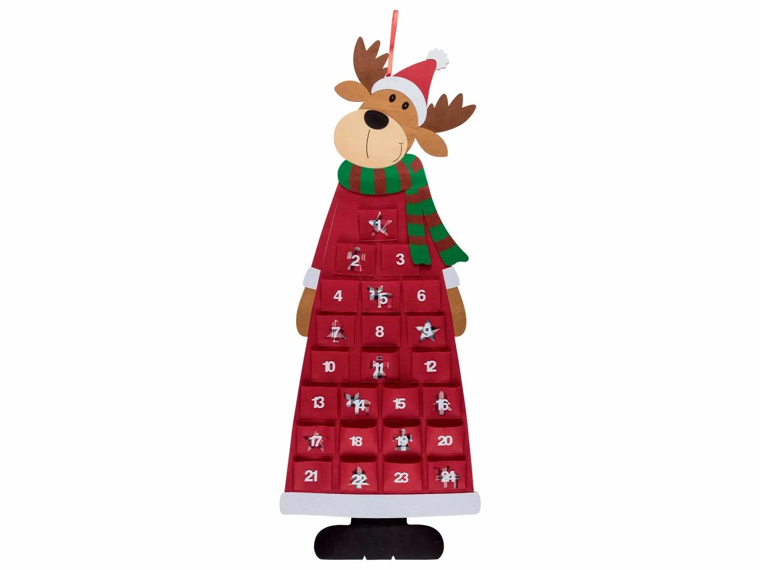 Адвент‑календар Livarno Home Олень 115х43 см (300040) Адвент‑календар Livarno Home Олень 115х43 см (300040)
