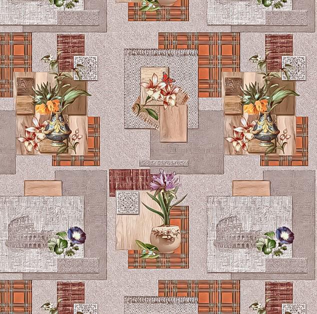 Клеенка ПВХ на нетканной основе 1,37х25 м (LU000447)