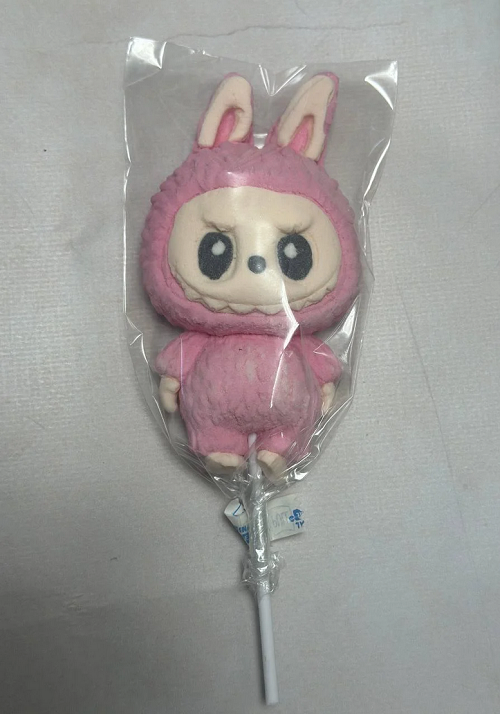 Маршмеллоу Pumpkin Mister Лабубу 40 г Розовый