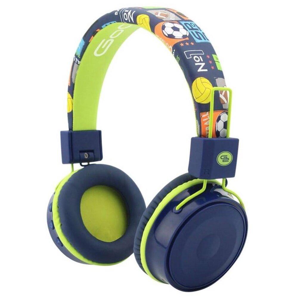 Навушники з мікрофоном Gogen HBTM32BL Blue (HBTM32BL)