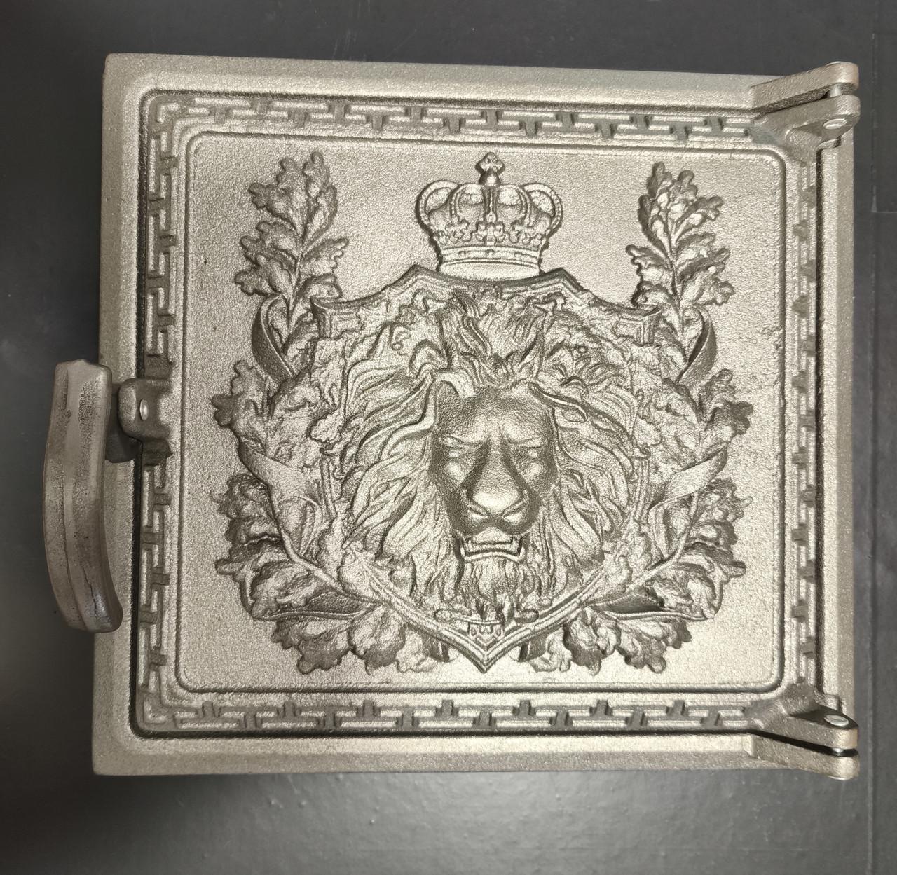 Дверца топка и поддувальные Лев для печи - фото 2 Дверца топка и поддувальные Лев для печи - фото 2