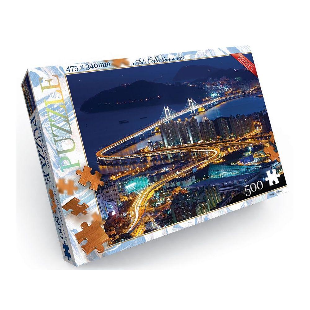 Пазли Danko Toys с.11 №11 Seoul Korea С500-11-11 500 ел.