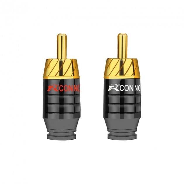 Штекеры под пайку R Connector FreeEnd-RCA Metal Short 2 шт. (A48342)