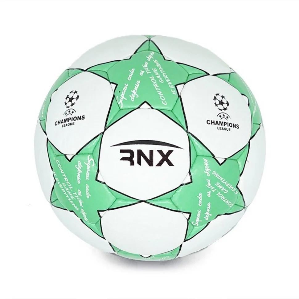 Мяч футбольный Newt Rnx Champion League р. 5 Бело-зеленый (FB-408-B-8)