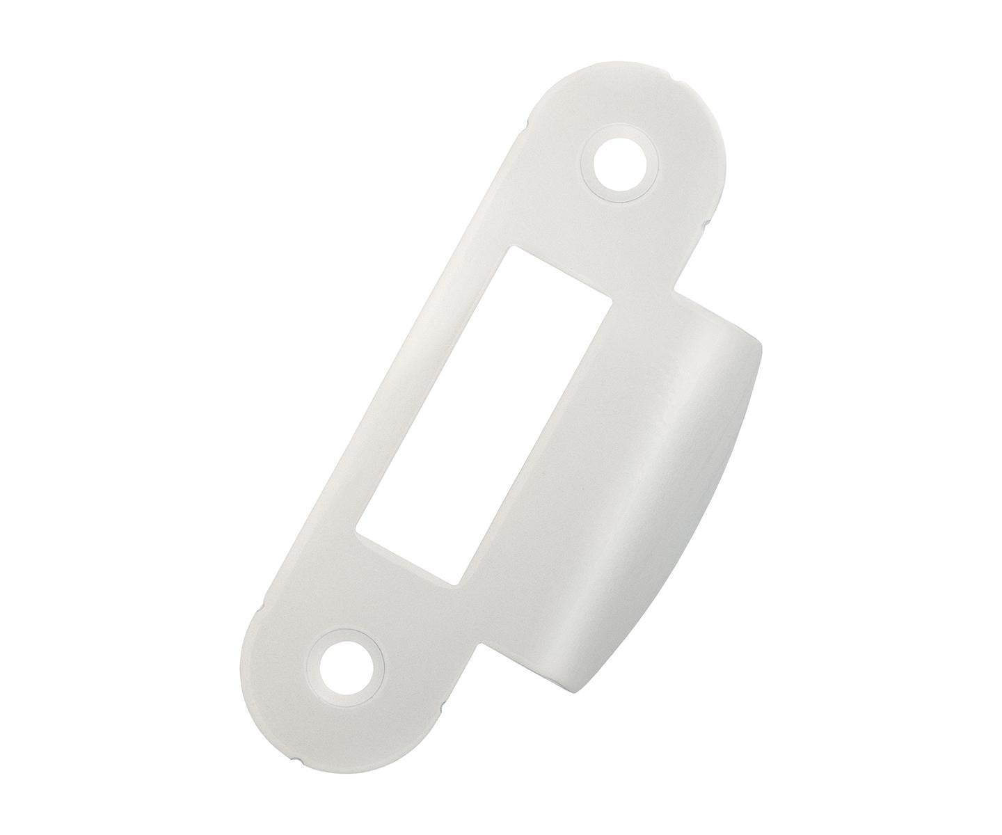 Ответная планка механизма Paladii ровный торец PW Белый (ПМ046)