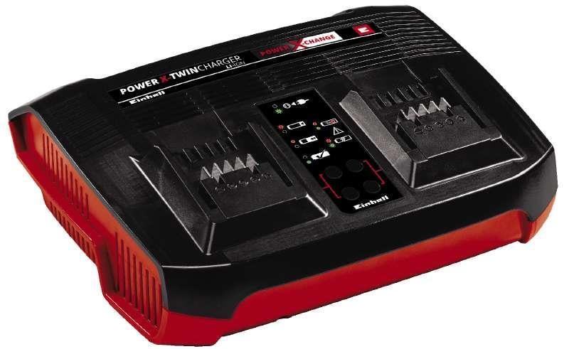 Зарядний пристрій Einhell Power-X-Twincharger 18 В, 3 А, для двох Li-Ion акумуляторів настінний