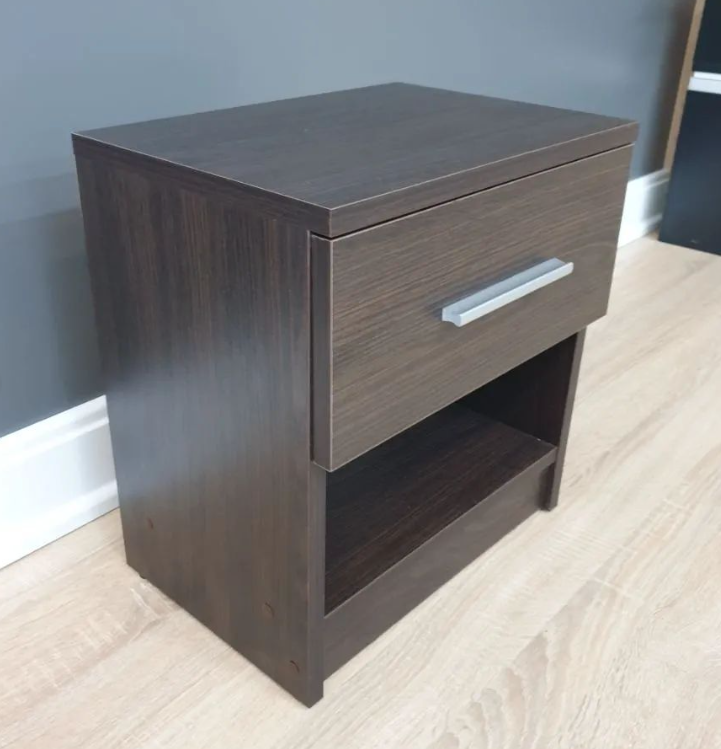 Тумба приліжкова Attika 382х270х410 мм Венге Магія - фото 1 Тумба приліжкова Attika 382х270х410 мм Венге Магія - фото 1