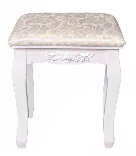 Туалетний столик GoodHome W-HY-006 із табуретом Білий (9091) - фото 4