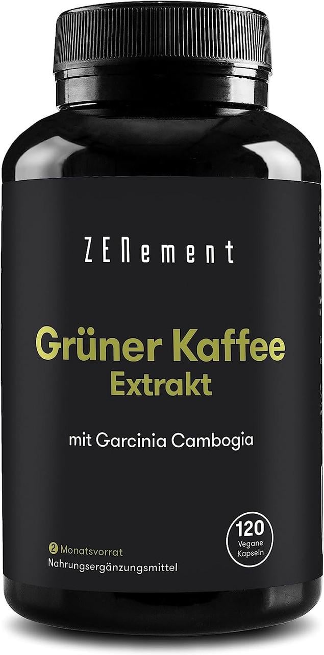 Витамины для иммунитета Zenement Экстракт зеленого кофе с гарцинией 120 капс.. (50096766)
