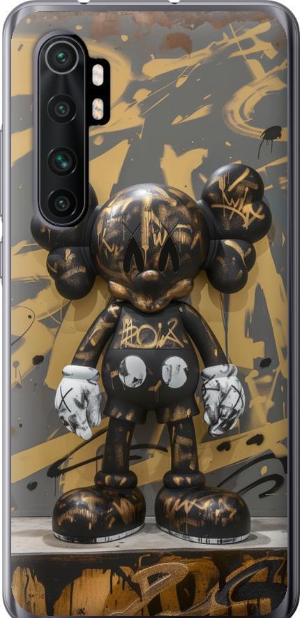 Чехол на Xiaomi Mi Note 10 Lite Bronze kaws (6097t-1937-42517)