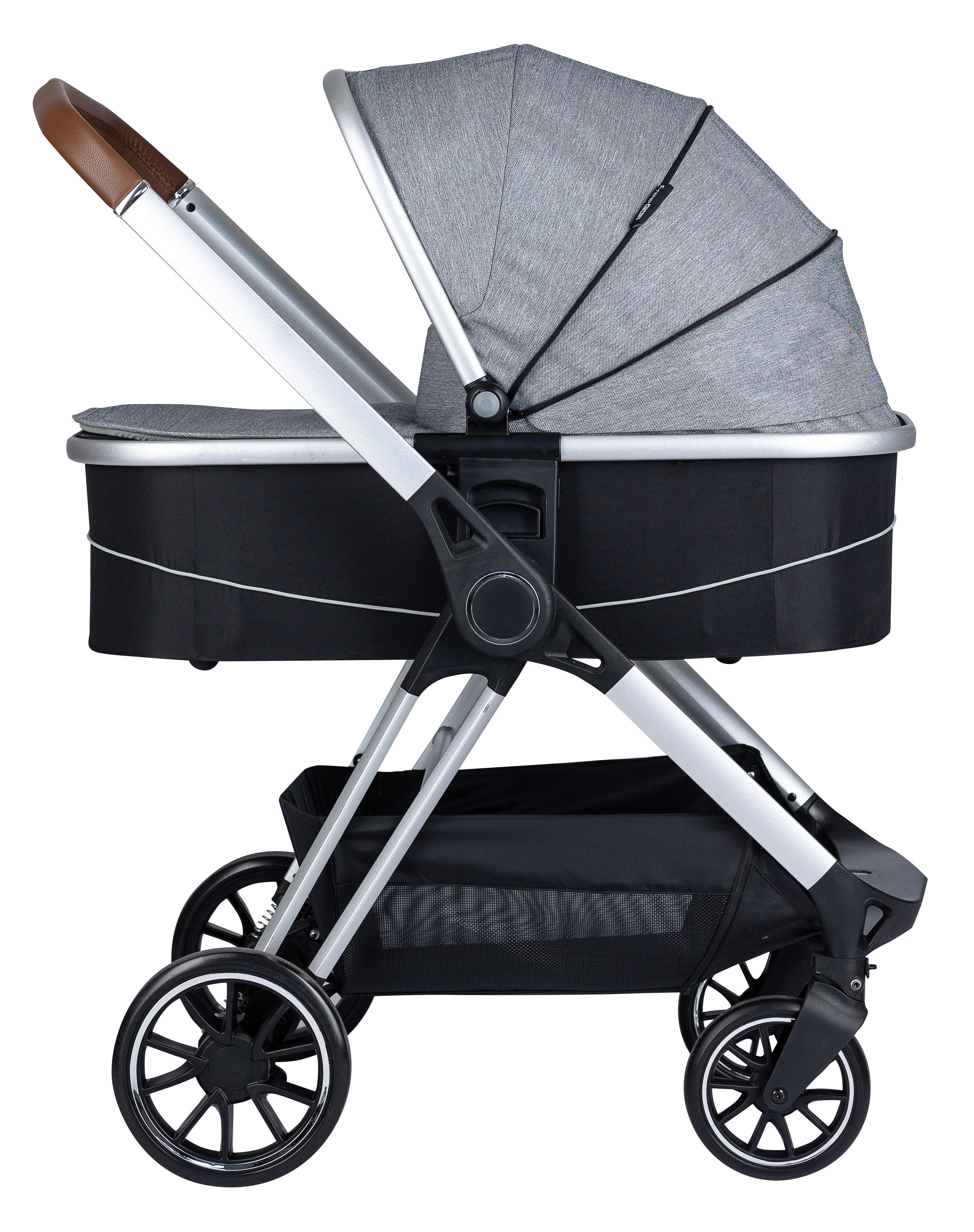 Коляска універсальна FreeON Fantasy Grey/Black