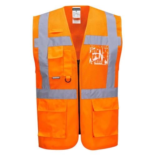 Жилет сигнальный PORTWEST C375 Orange XL Оранжевый (37222891)