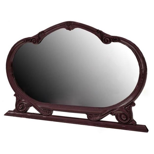 Зеркало MiroMark Чикаго CH-81-PR ДСП/МДФ Перо рубино (12338)