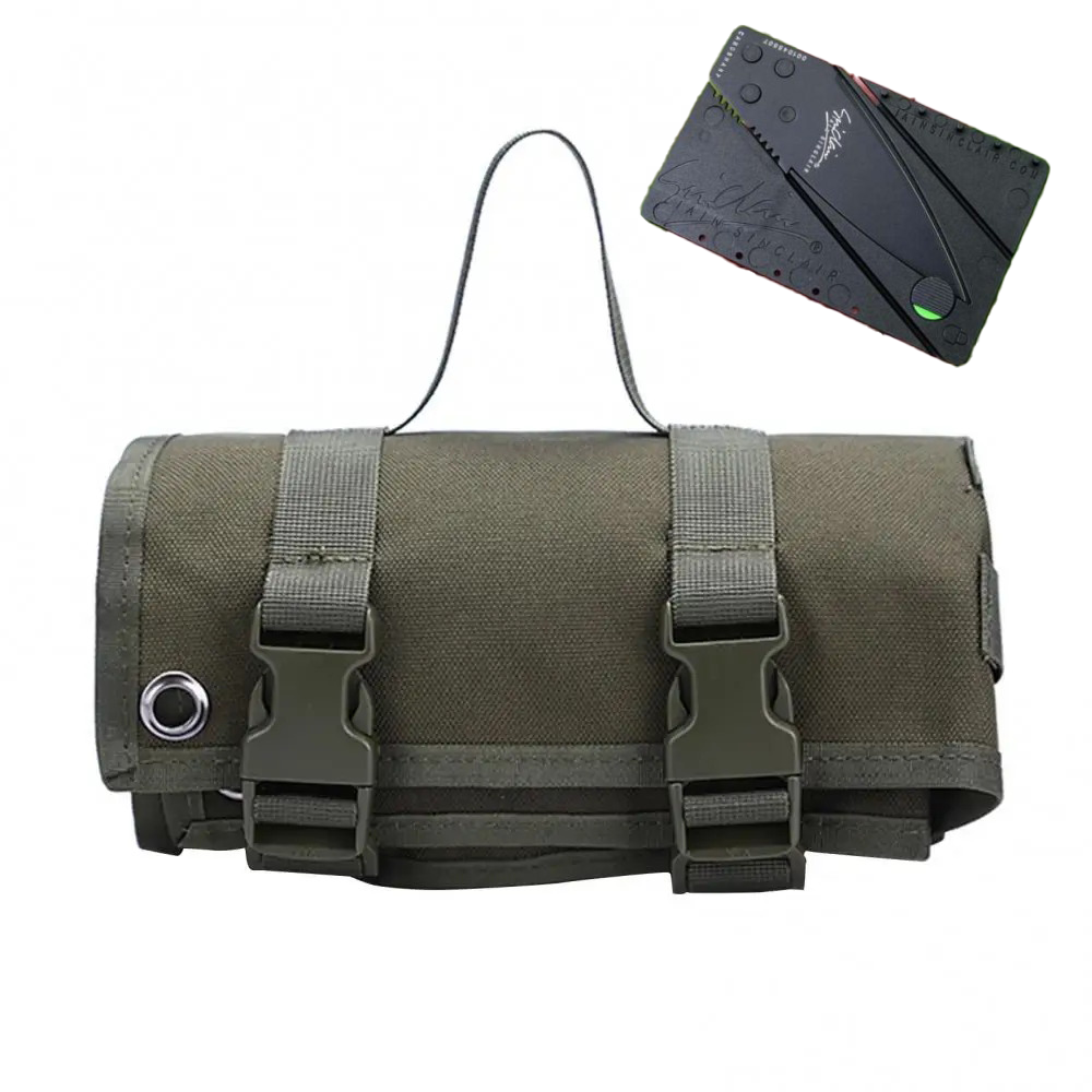 Каремат армійський Oxford 900D 200х72 см і ніж-кредитка Зелений - фото 4 Каремат армійський Oxford 900D 200х72 см і ніж-кредитка Зелений - фото 4