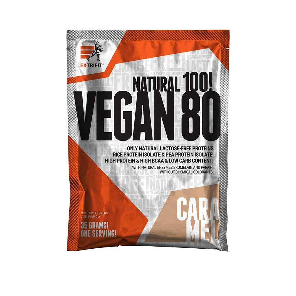 Протеїн Extrifit Vegan 80 Caramel 35 г