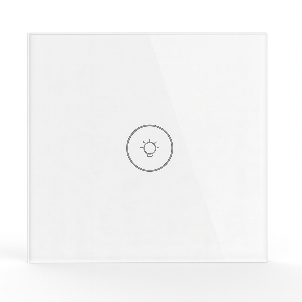 Выключатель сенсорный Growatt GroPanel-S WiFi 2,4GHz/от 110 до 240 В Белый (603337)