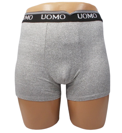 Труси боксери Uomo 3065 2XL Світло-сірий