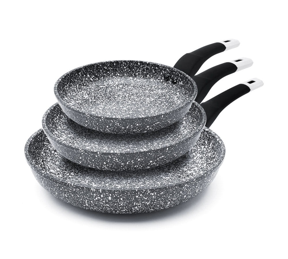 Набор сковородок UNIQUE с гранитным антипригарным покрытием 3 шт.