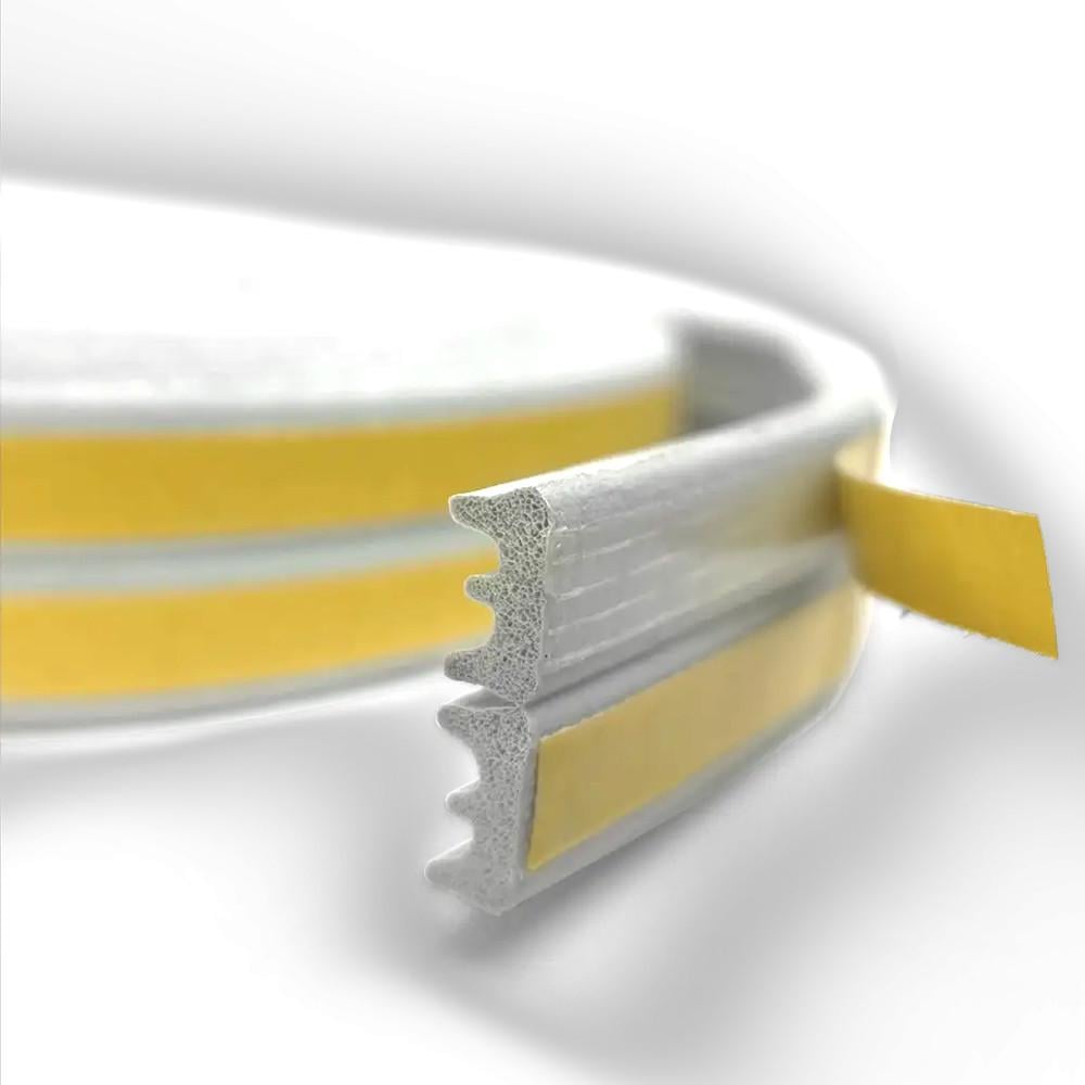 Ущільнювач самоклеючий Scley для вікон та дверей профіль E 2x3 м Білий (2500867610) - фото 4 Ущільнювач самоклеючий Scley для вікон та дверей профіль E 2x3 м Білий (2500867610) - фото 4