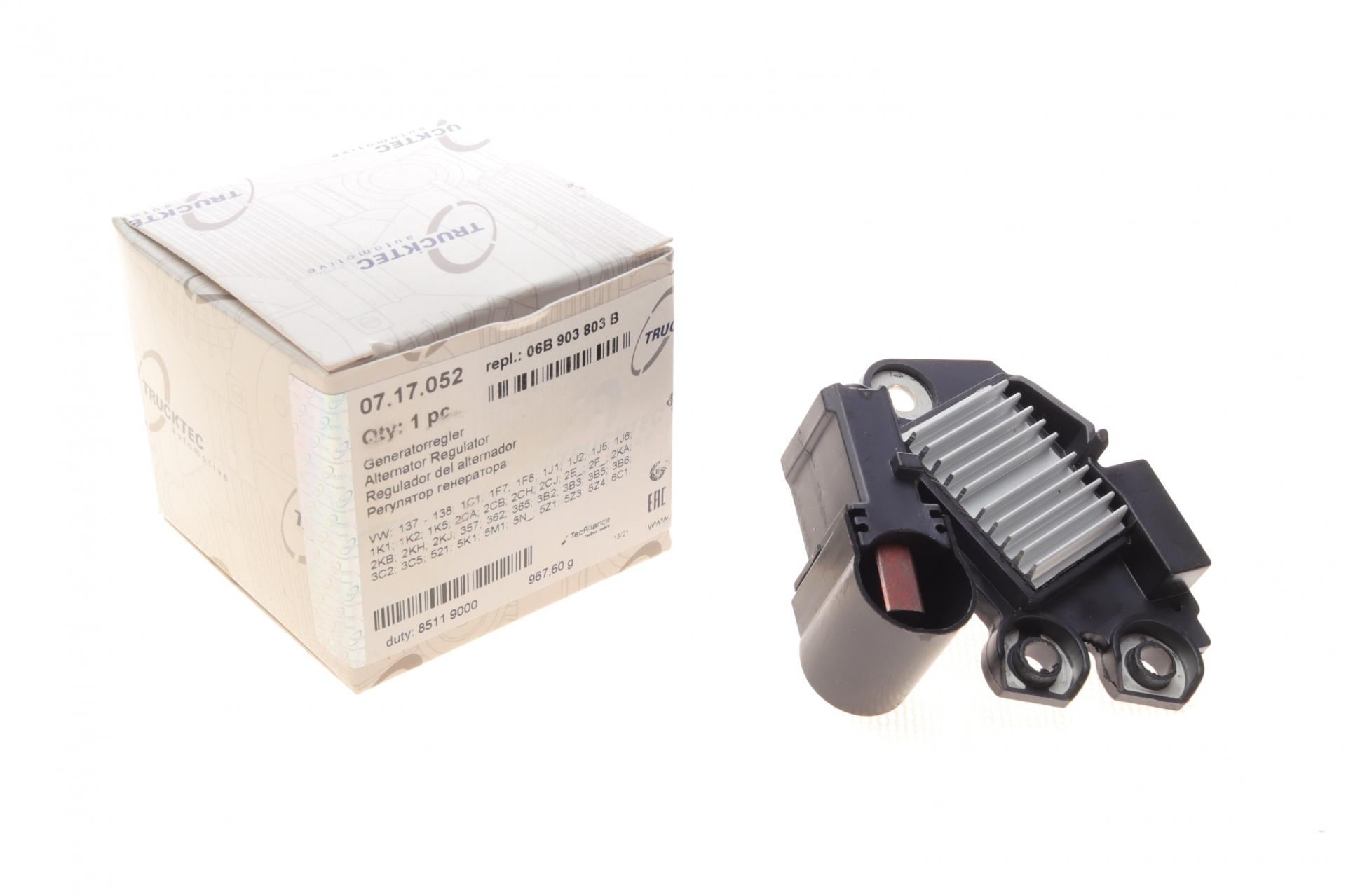 Реле генератора 12V VW Caddy/Golf/Passat/Audi A4 94-15- (07.17.052)