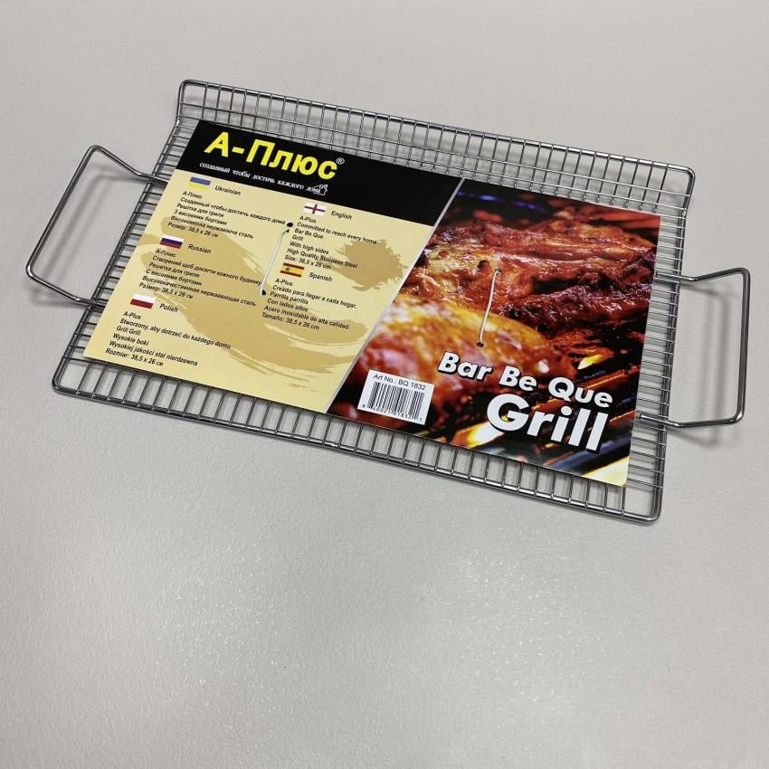 Решітка для гриля A-PLUS 1832 38,5х26 см (1496225682)