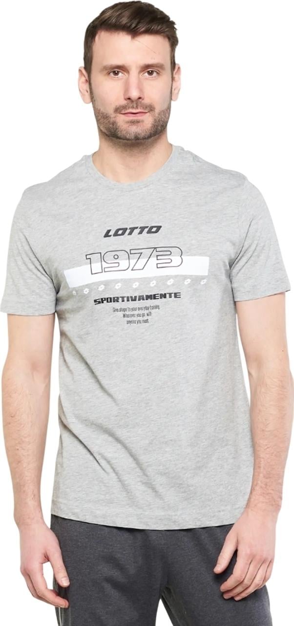 Футболка Lotto TEE PRISMA III MEL JS 215866/1CW XL Серый (48073-53)
