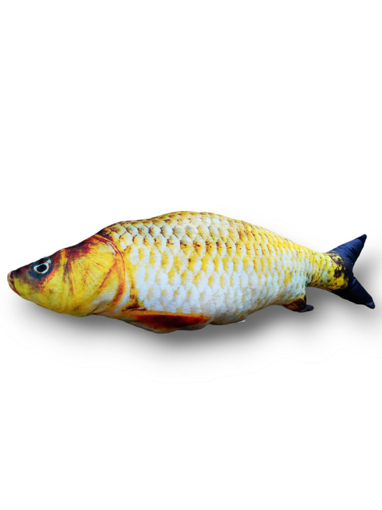 Декоративна подушка Риба 45 см Жовтий (320)