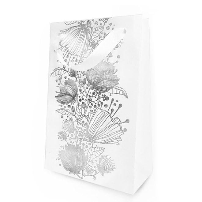 Пакет подарочный Flora 11х5,5х17 см 10 шт. (7955)