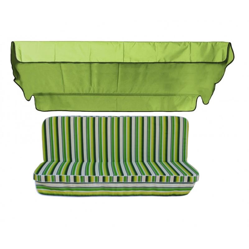 Комплект подушек для качели eGarden Verrano 170x110x6 тент 120x200 Комплект подушек для качели eGarden Verrano 170x110x6 тент 120x200