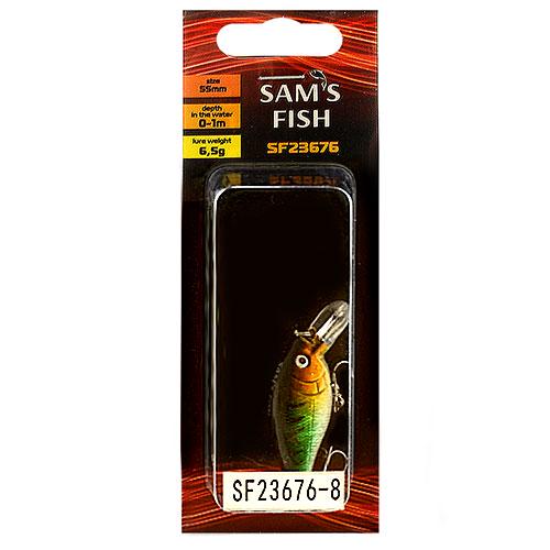 Воблер Sams Fish SF23676-8 55 мм 10 шт.