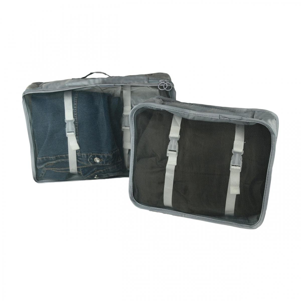 Набір дорожніх органайзерів 8в1 з нейлону Сірий (КДО-40-31) - фото 4