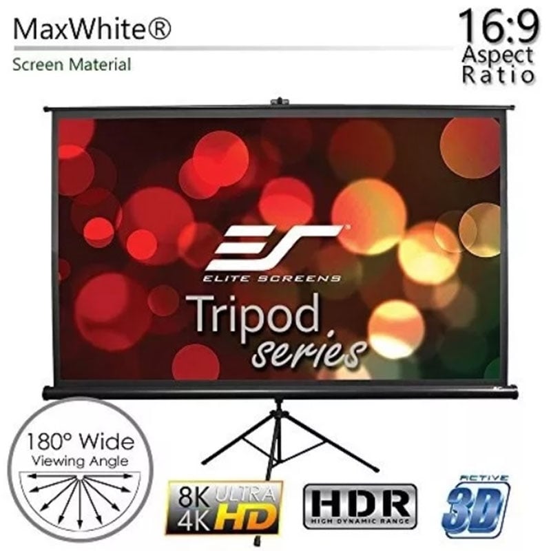 Екран проекційний мобільний Elite Screens T100UWH тринога 100" 221x124,5 см 16:9 (tf2411) - фото 10