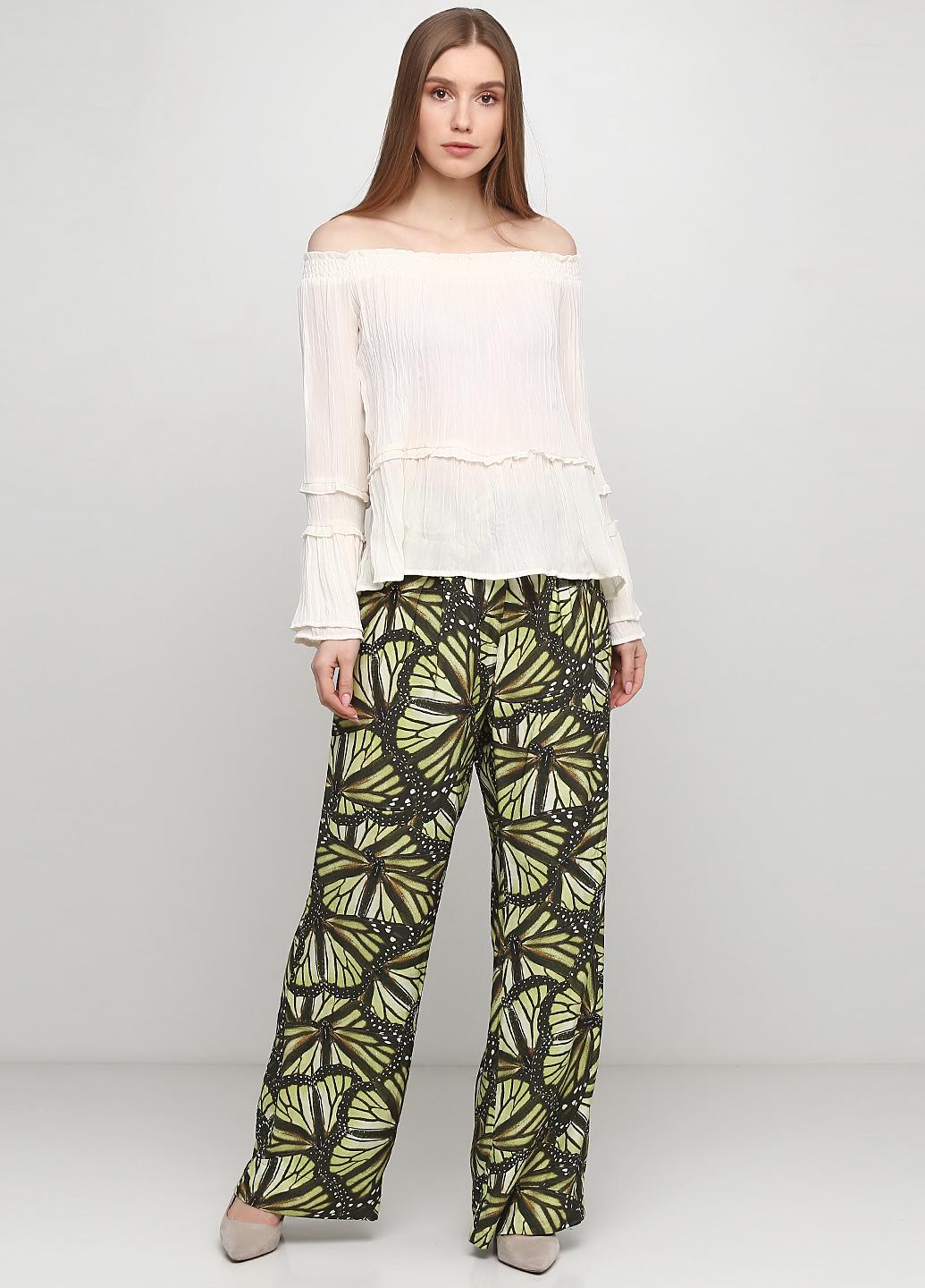 Брюки Monki р. 38 Разноцветный (2709121)